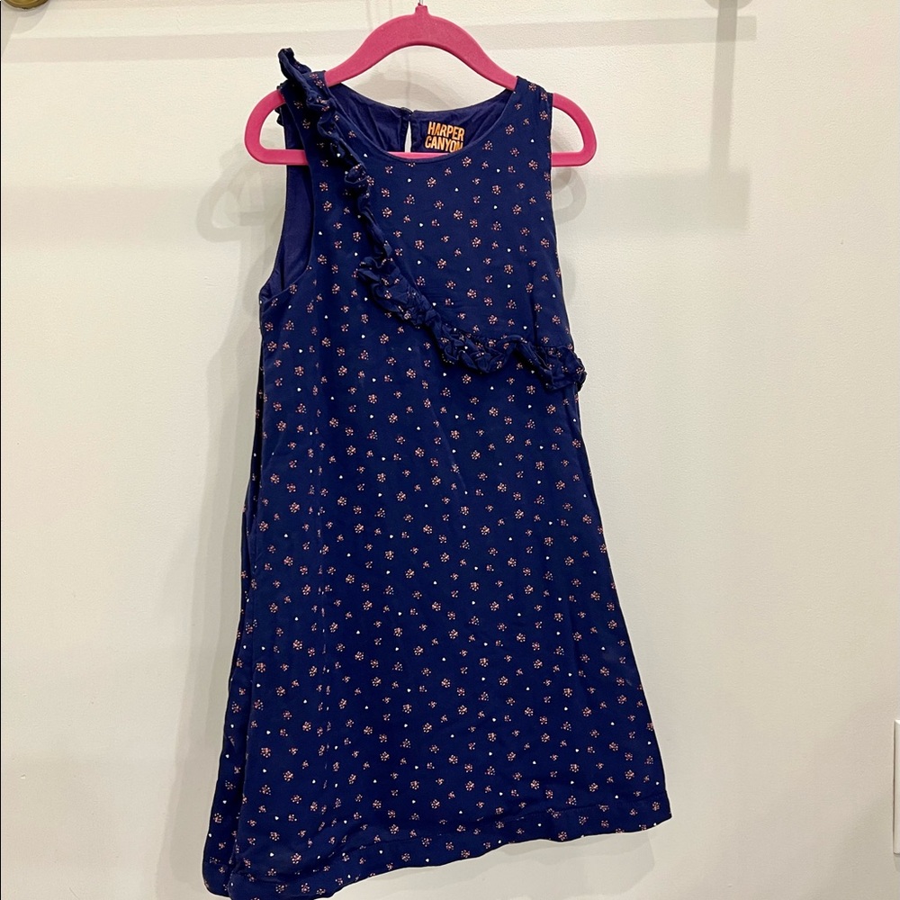 Harper Canyon Sleeveless Blue Dress NWOT
